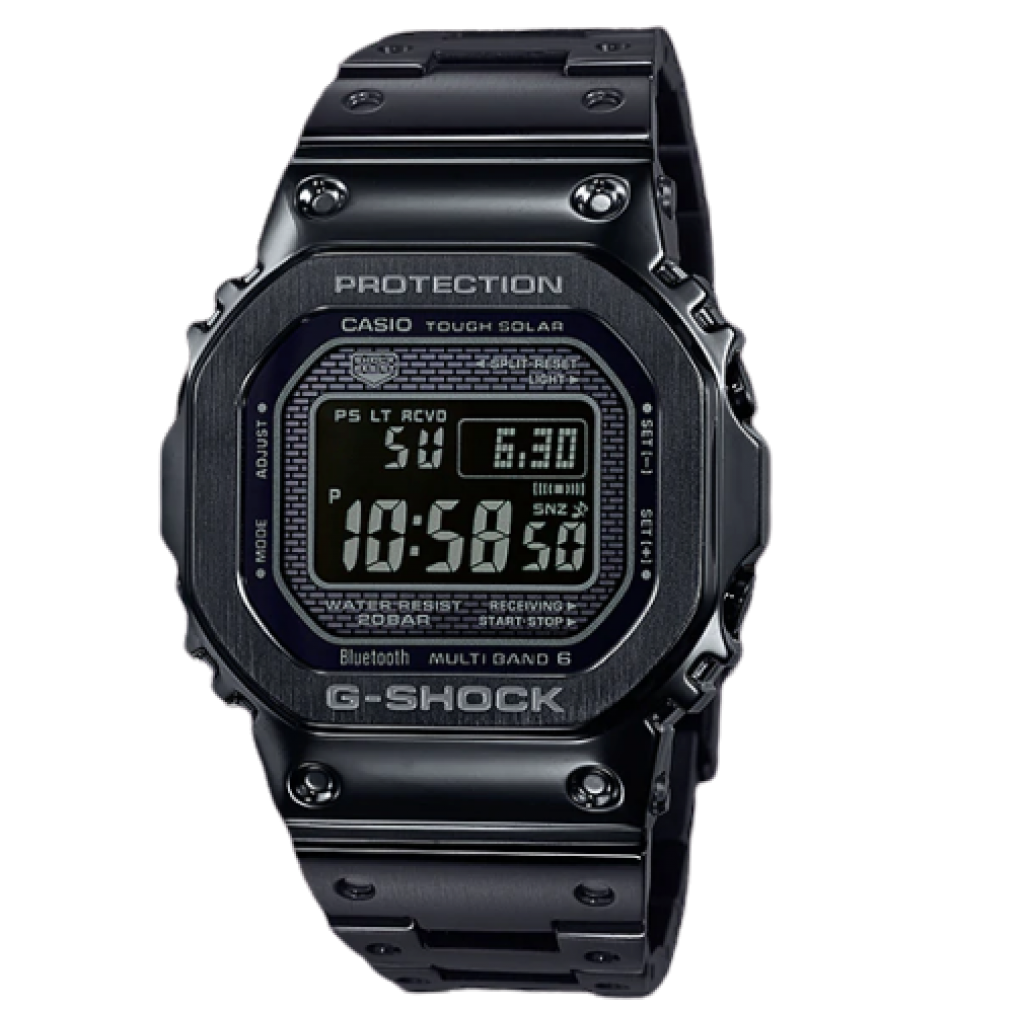Full Metal Black G Shock by Youbetterfly